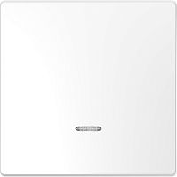 Лицевая панель Schneider Electric Merten D-Life для 1-кл. выключателя с подсветкой белый лотос картинка